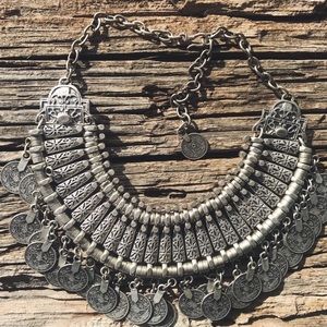 Turkish Bohemian/Gypsy Coin Necklace